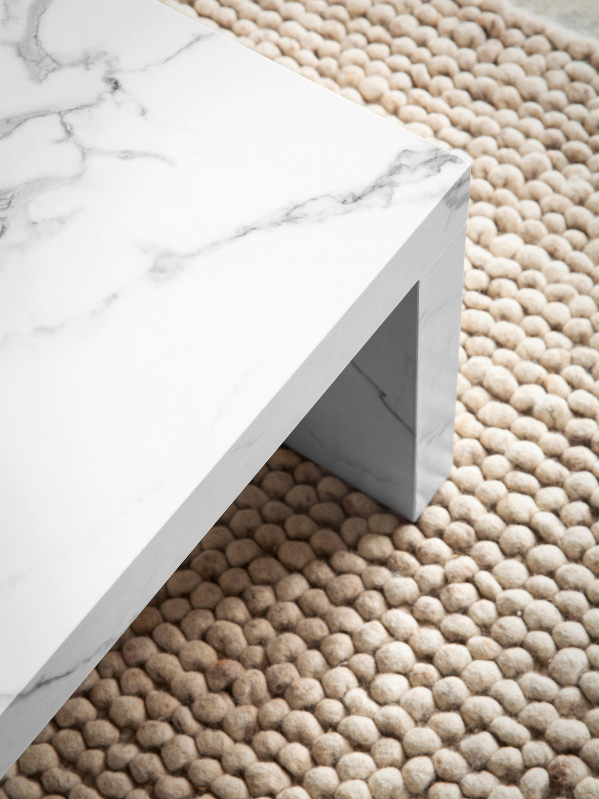 COUCHTISCH in Holzwerkstoff 110/55/35 cm   - Weiss, Design, Holzwerkstoff (110/55/35cm) - Livetastic