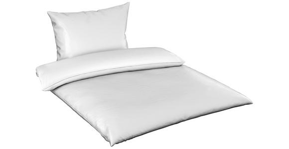 BETTWÄSCHE TANJA Satin 140/220 cm - Weiß, Basics, Textil (140/220cm) - Novel