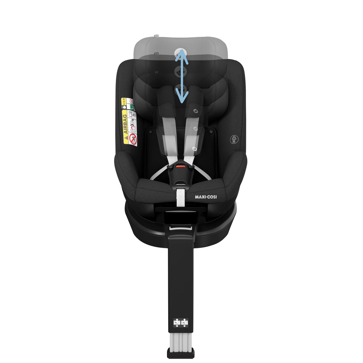 AUTO-SEDIŠTE ZA DECU  Mica Eco i-Size Authentic Black  - crna, Osnovno, tekstil/plastika - Maxi-Cosi