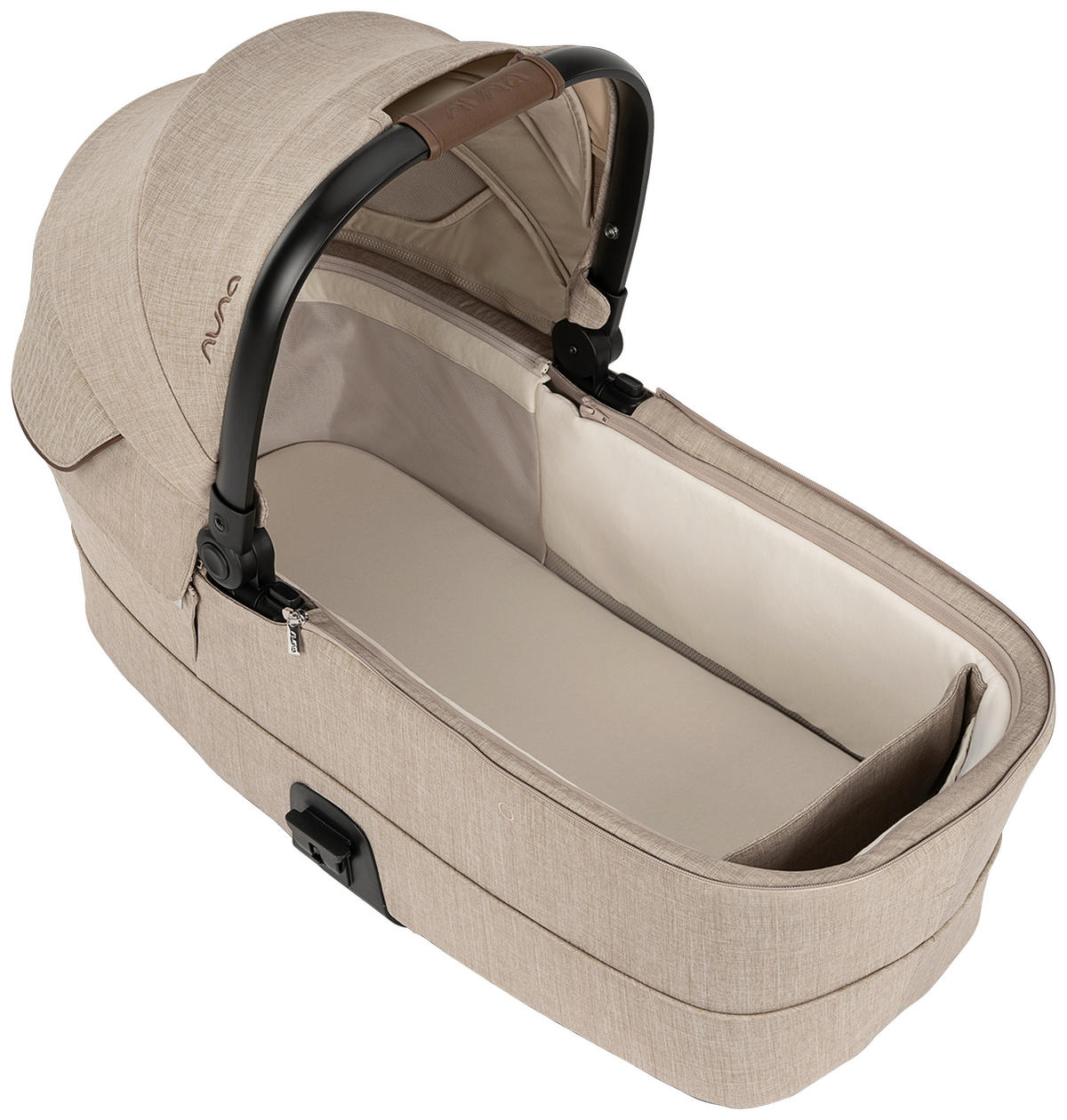 LIEGEWANNE Mixx Next  - Beige/Grauweiß, Basics, Kunststoff (43/63/90cm) - Nuna