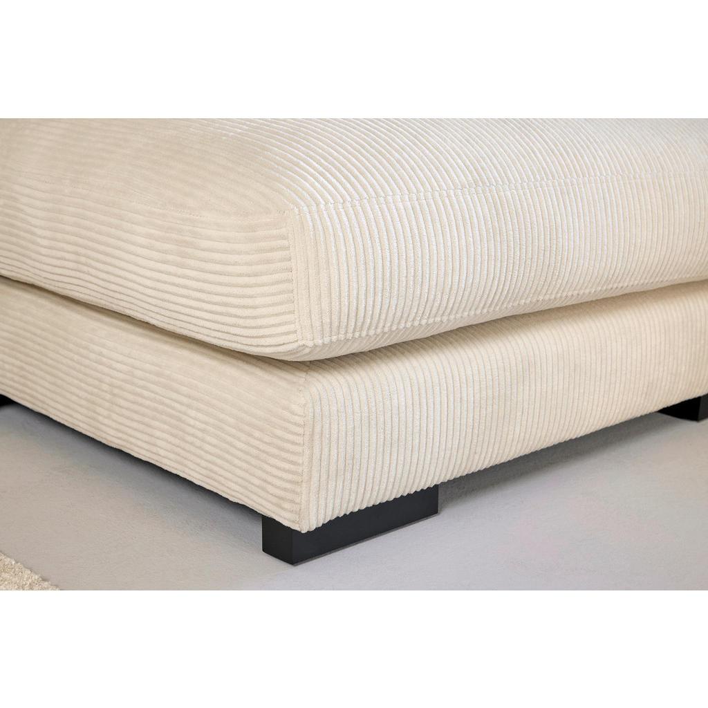 Thumbnail - Livetastic Ecksofa Relax Aspen Corner M-R EU, Weiß, Ecru, Holz, Textil, Eukalyptusholz, 4-Sitzer, Füllung: Schaumstofffl...