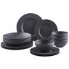 ÉTKÉSZLET 16 részes  - fekete, Design, kerámia - Villeroy & Boch