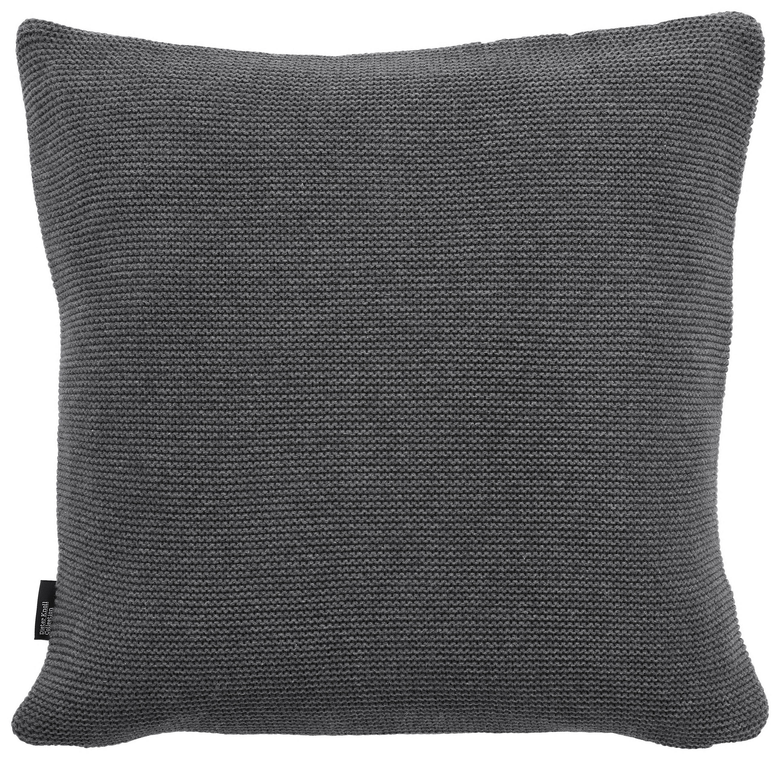 KISSENBEZUG BEJA 50/50 cm  - Dunkelgrau, Basics, Textil (50/50cm) - Dieter Knoll