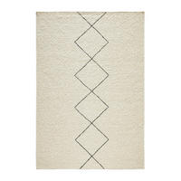 RUČNĚ TKANÝ KOBEREC, 160/230 cm, bílá - bílá, Natur, textil (160/230cm) - Linea Natura