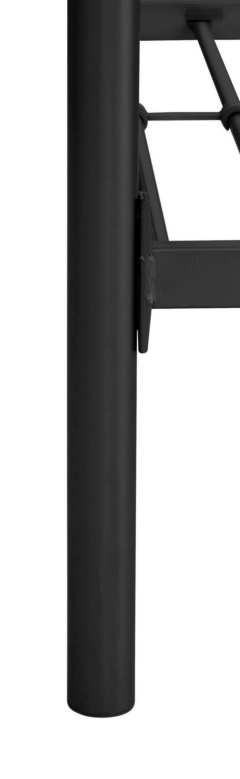 HOCHBETT 97/208 cm  - Schwarz, Design, Metall (97/208cm) - MID.YOU