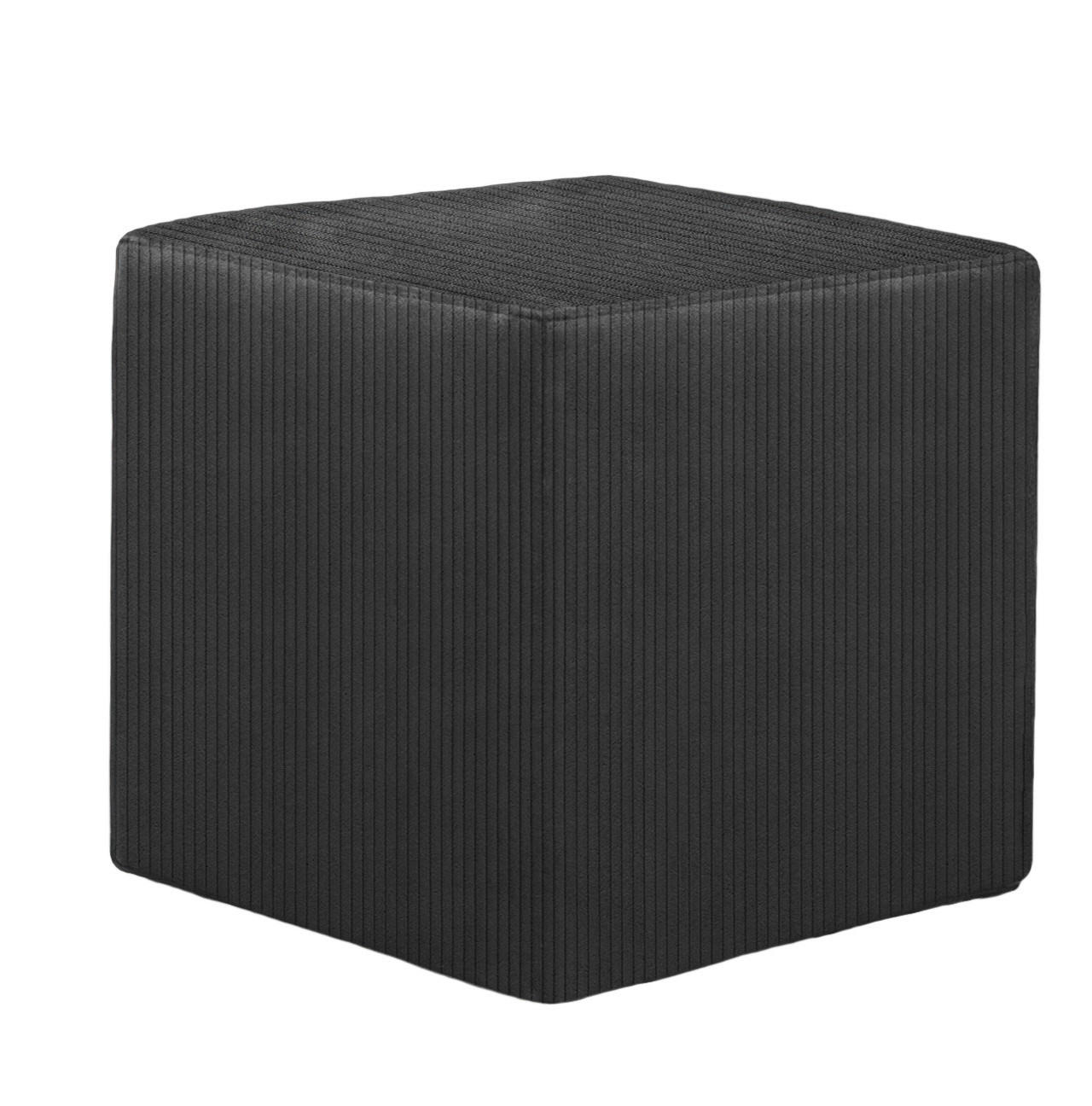 TABURE tekstil  tamno siva        - tamno siva/crna, Moderno, tekstil (38/38/38cm)