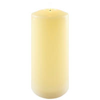 LED SVIEČKA plast, prírodné materiály   - krémová, Basics, plast/prírodné materiály (10/19cm) - Ambia Home