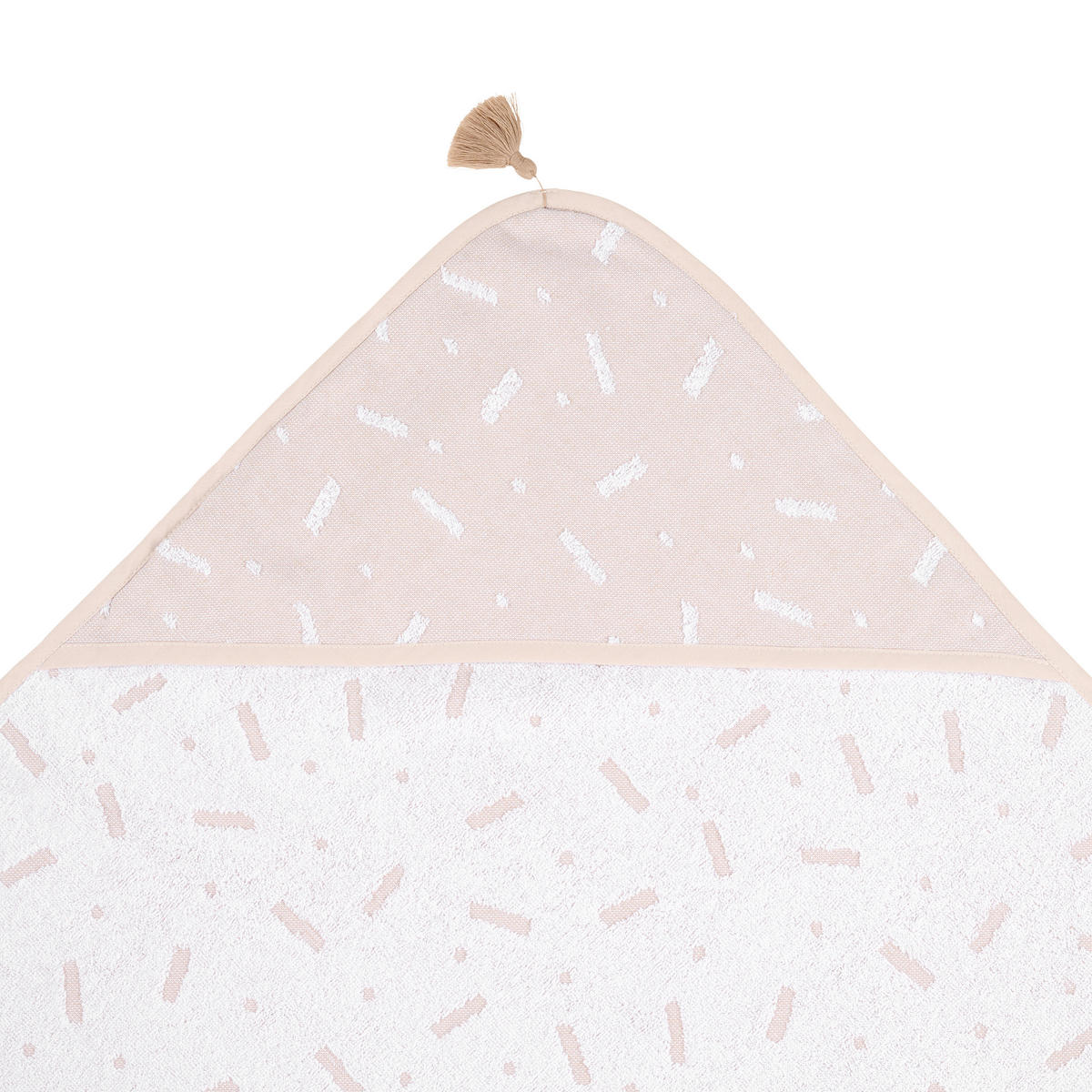 KAPUZENBADETUCH 100/100 cm    - Perlmutt, Trend, Textil (100/100cm) - Patinio