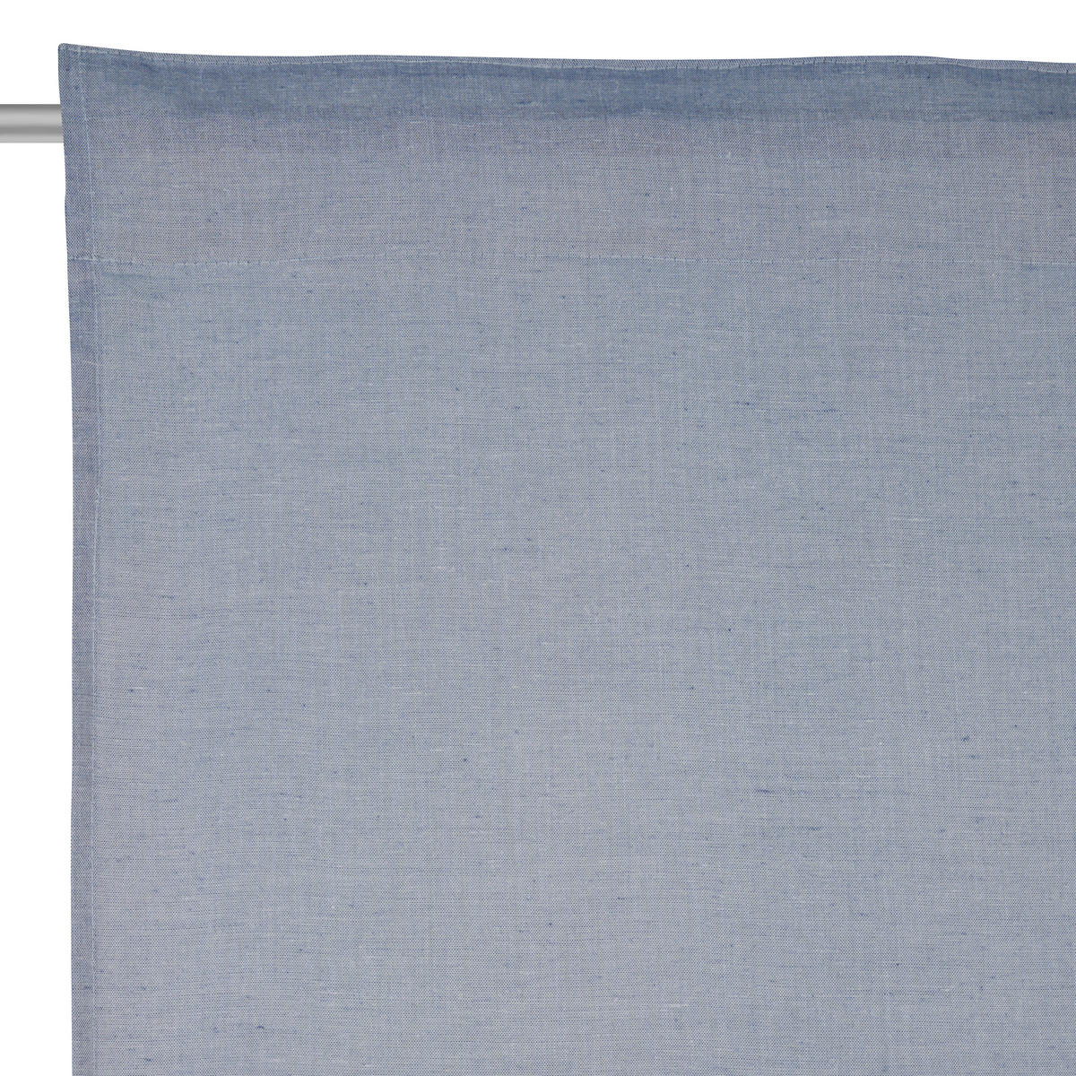 FERTIGVORHANG halbtransparent  - Blau, Basics, Textil (140/245cm) - Esposa