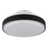 DECKENVENTILATOR  45/20 cm    - Weiss/Opal, Basics, Kunststoff (45/20cm) - Globo