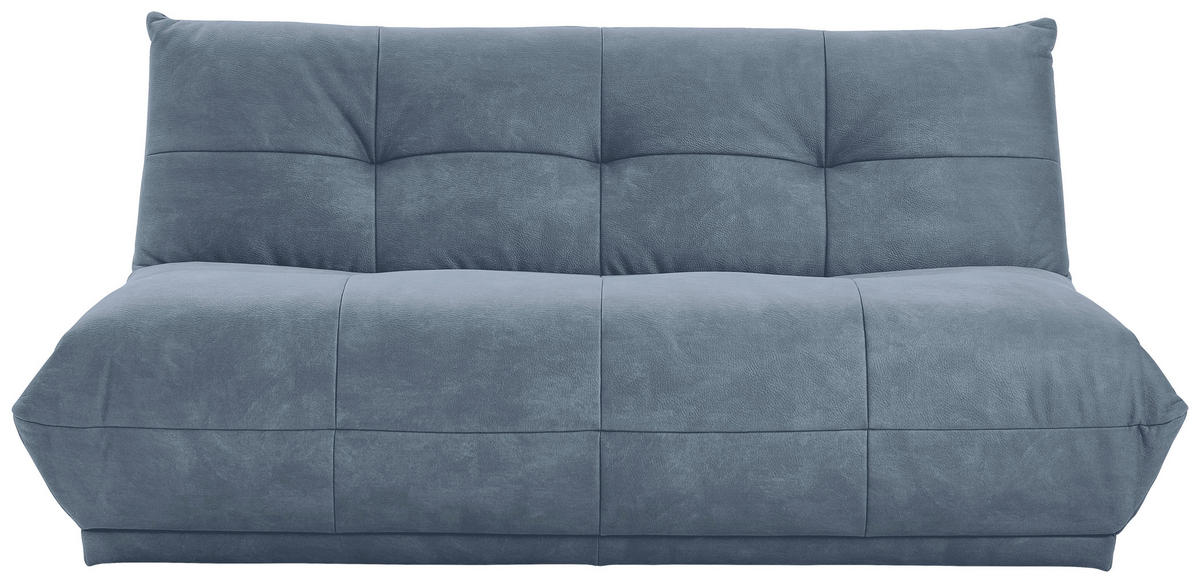 SOFAELEMENT in Lederlook Blaugrau  - Blaugrau, Trend, Textil (180/80/112cm) - Livetastic