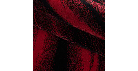 FLACHWEBETEPPICH 140/200 cm Miami Rot - Rot, Design, Textil (140/200cm) - Novel