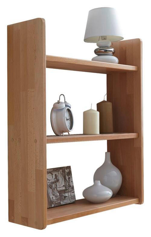 WANDREGAL Buche massiv Buchefarben  - Buchefarben, Basics, Holz (60/74/20cm) - MID.YOU