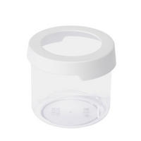 MATLÅDA 0,75 l  - vit/transparent, Basics, plast (11,5/11,5/10cm) - Gastromax by Orthex