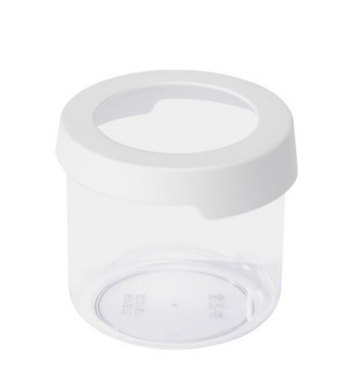 MATLÅDA 0,75 l  - vit/transparent, Basics, plast (11,5/11,5/10cm) - Gastromax by Orthex