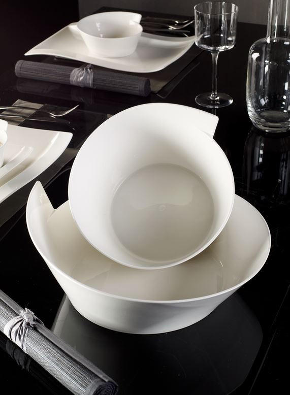 SCHÜSSEL Keramik Porzellan  - Weiß, Basics, Keramik (3l) - Villeroy & Boch
