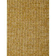 ARMLEHNSTUHL  in Eisen Leinenoptik Echtleder pigmentiert  - Gelb/Schwarz, Design, Leder/Textil (60/80,5/62cm) - Novel
