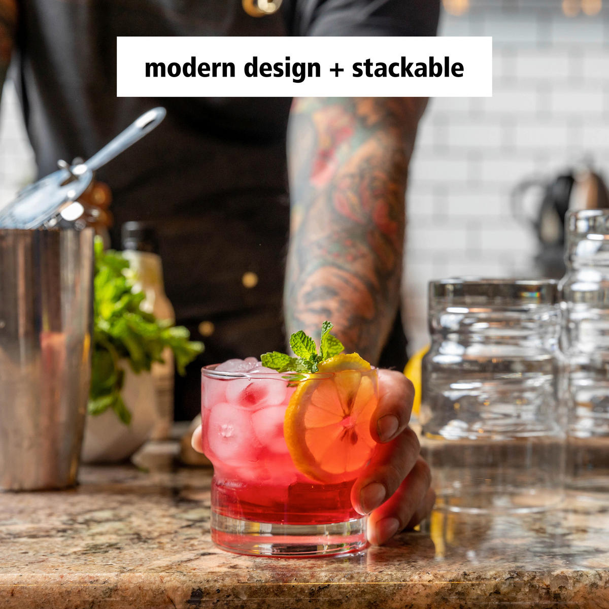 GLÄSERSET NEWTON  12-teilig  - Klar, Basics, Glas (9/9cm)