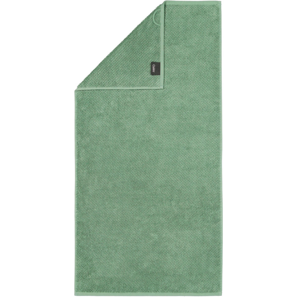 TÖRÖLKÖZŐ 80/150 cm zöld, zsályazöld  - zsályazöld/zöld, Basics, textil (80/150cm) - Cawoe