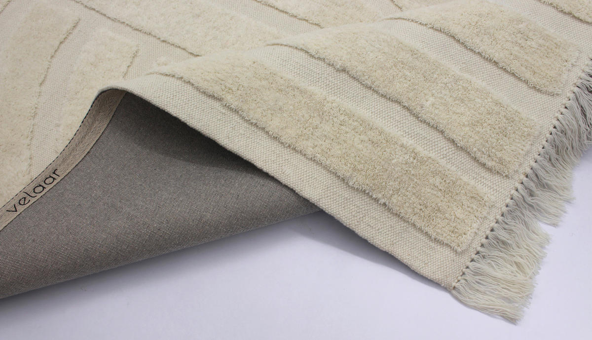 WOLLTEPPICH 160/230 cm Creme  - Creme, Basics, Textil (160/230cm)