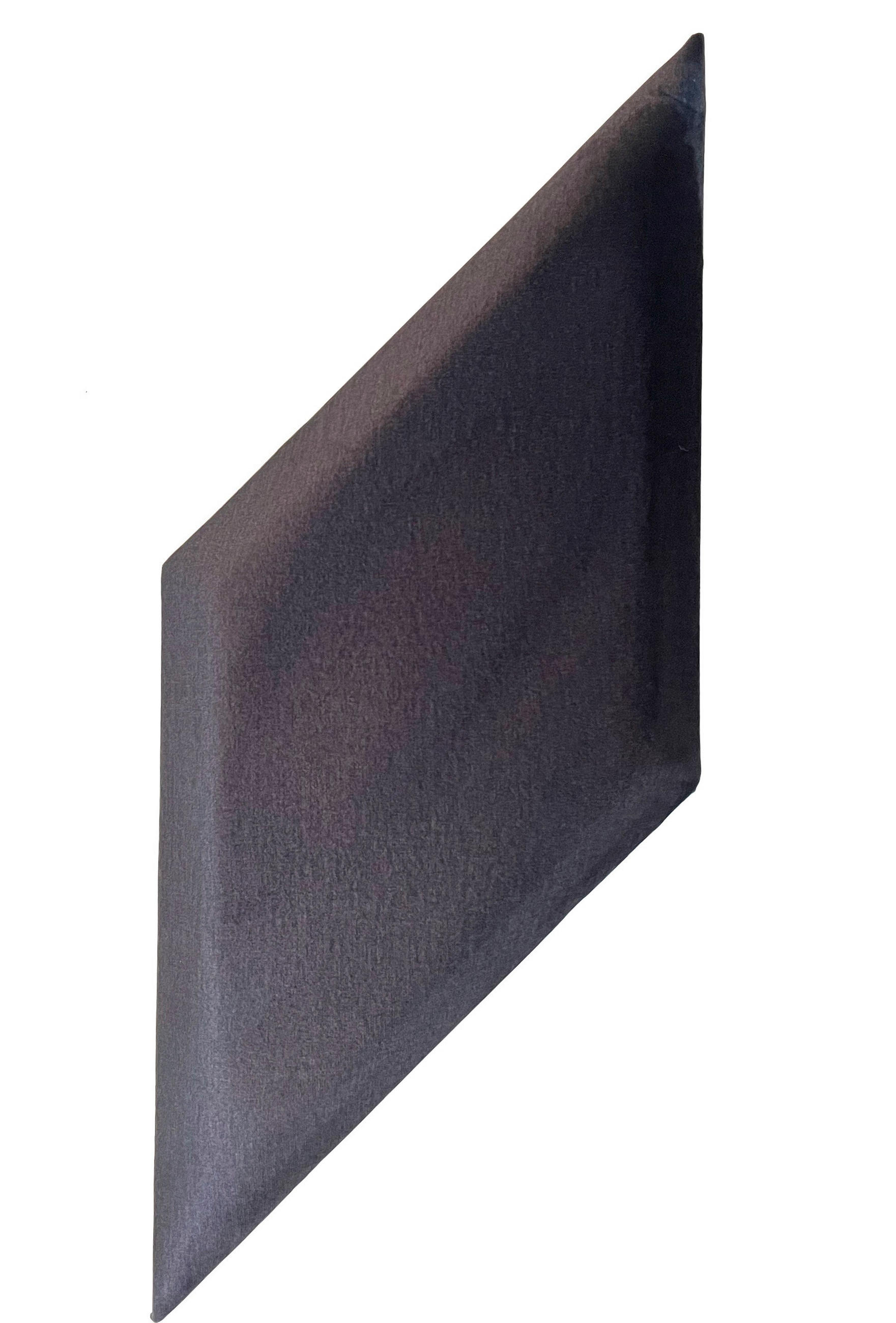 Wandpolster 2er-Set 29,5x59 Trapezfömig, Anthrazit