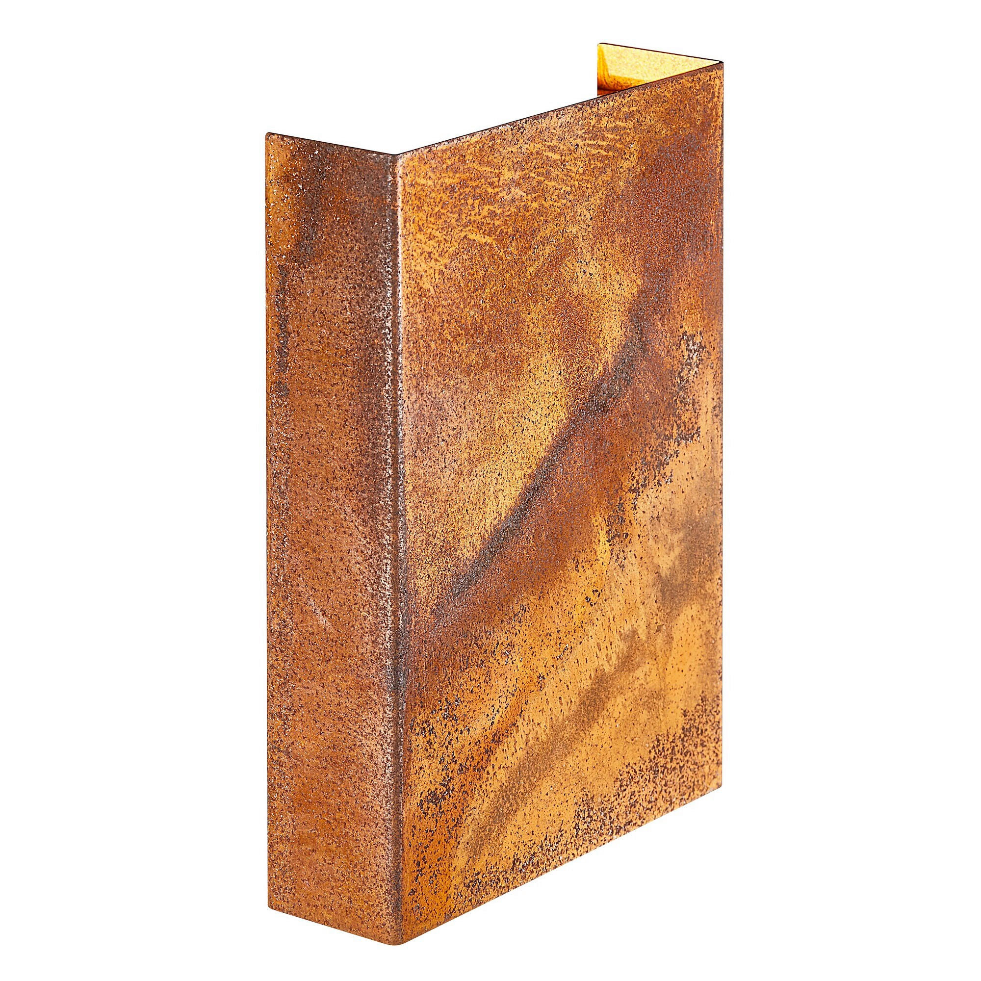 AUßENWANDLEUCHTE 14,8/21/4,5 cm   - Rostfarben, LIFESTYLE, Metall (14,8/21/4,5cm) - Nordlux