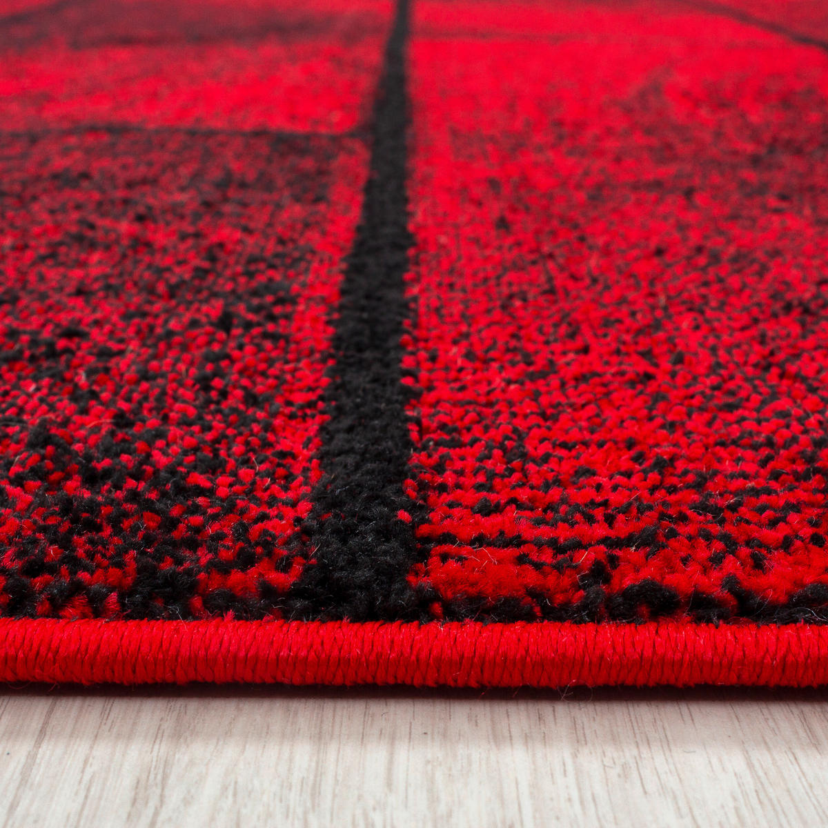 LÄUFER 80/250 cm Beta  - Rot, Basics, Textil (80/250cm) - Novel