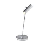LED-TISCHLEUCHTE   - Nickelfarben, KONVENTIONELL, Metall (50cm) - Hell