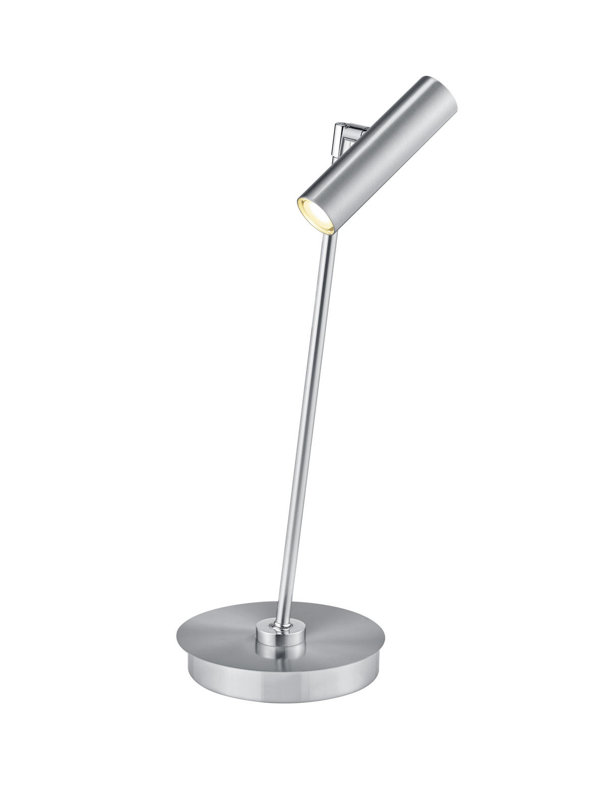 LED-TISCHLEUCHTE   - Nickelfarben, KONVENTIONELL, Metall (50cm) - Hell