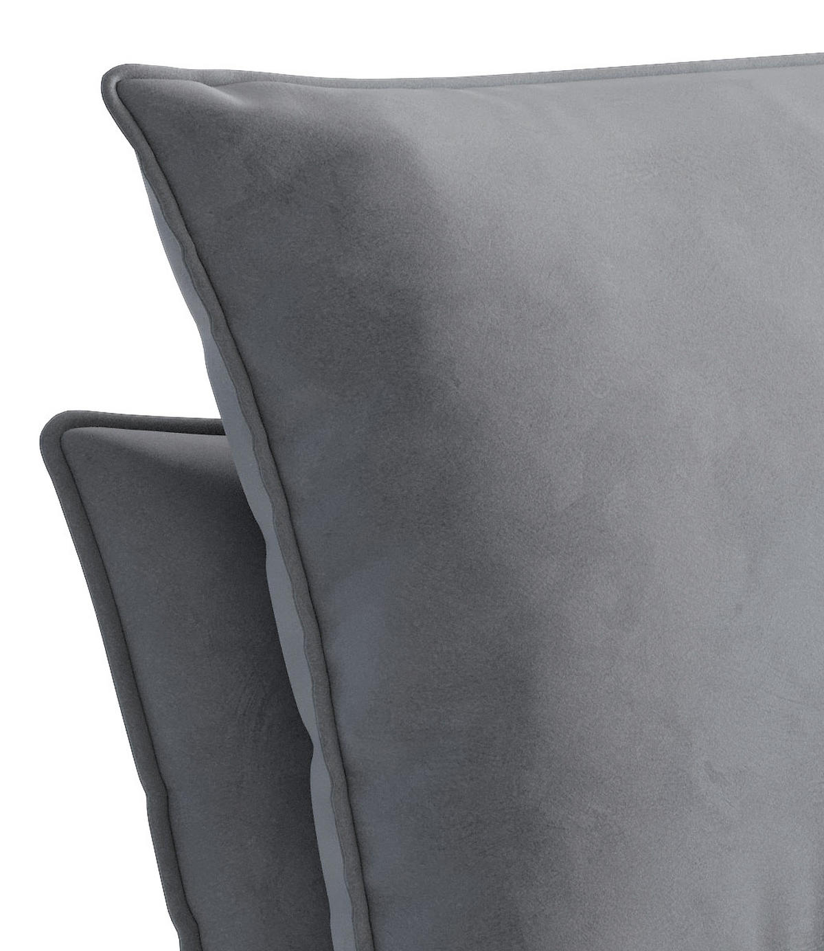KŘESLO, textil, světle šedá - černá/světle šedá, Design, kov/textil (72/84/90cm) - Livetastic