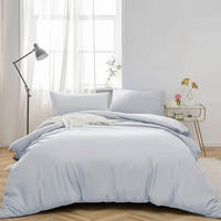 ÁGYNEMŰHUZAT-GARNITÚRA 140/200 cm  - ezüst, Basics, textil (140/200cm)