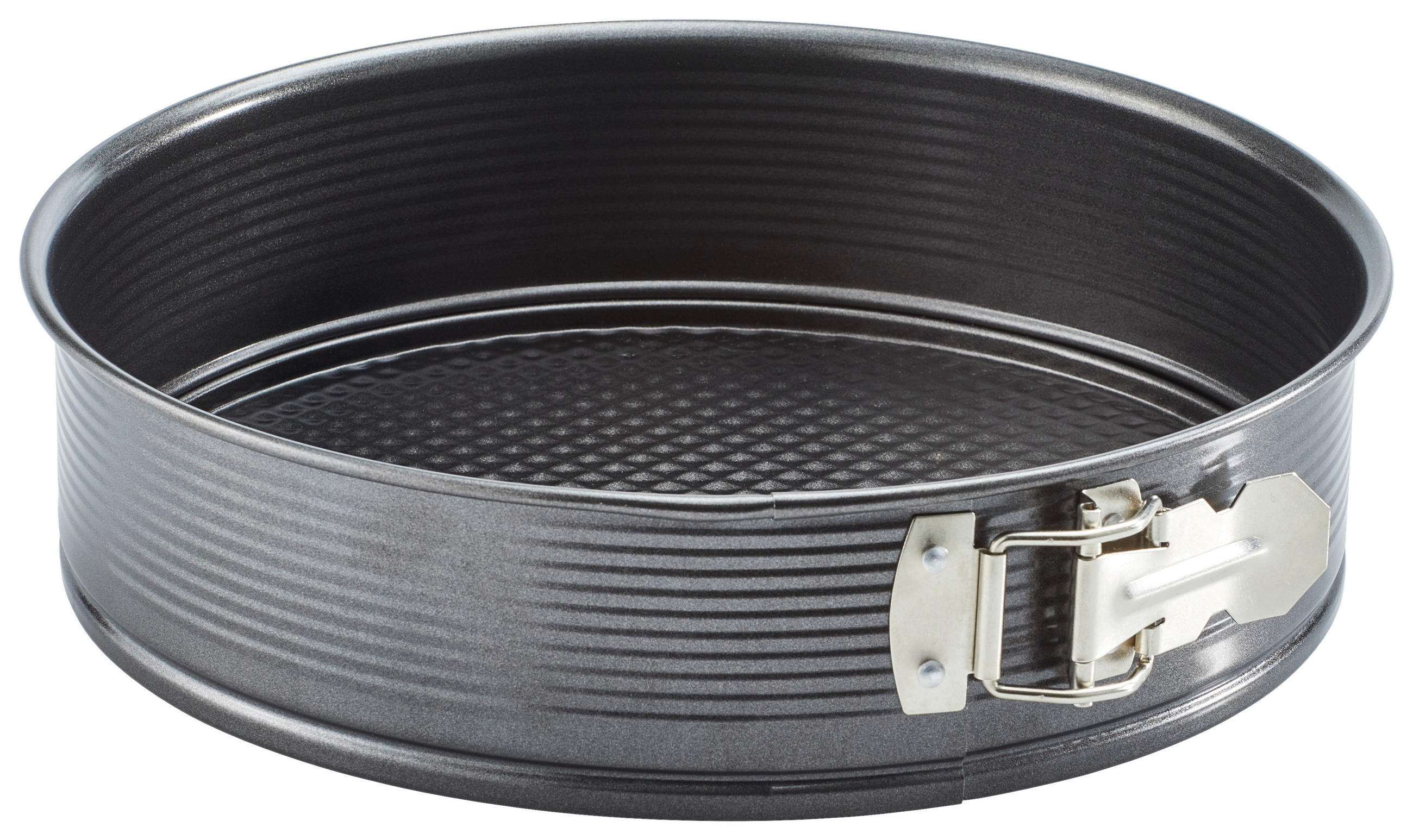 KAPCSOS TORTAFORMA - fekete, Basics, fém (26cm) - Homeware Profession.