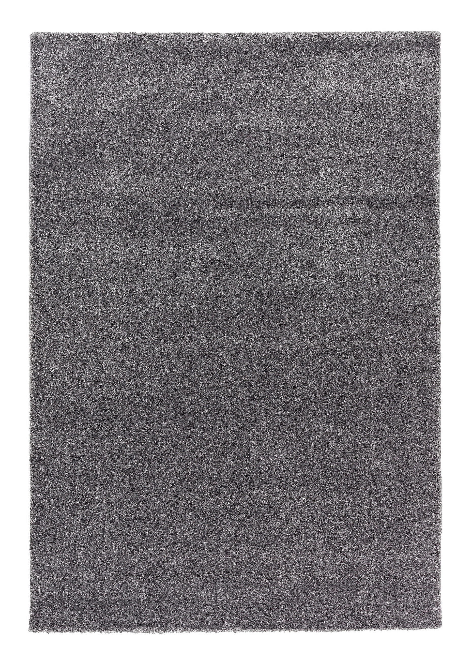 WEBTEPPICH 67/130 cm Savona Silberfarben  - Silberfarben, Design, Kunststoff/Textil (67/130cm) - Novel