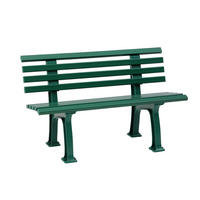 GARTENBANK 120/74/54 cm   - Grün, Basics, Kunststoff (120/74/54cm) - Modante