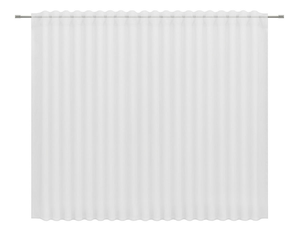 FERTIGSTORE  halbtransparent   300/175 cm  - Weiß, Basics, Textil (300/175cm) - Esposa