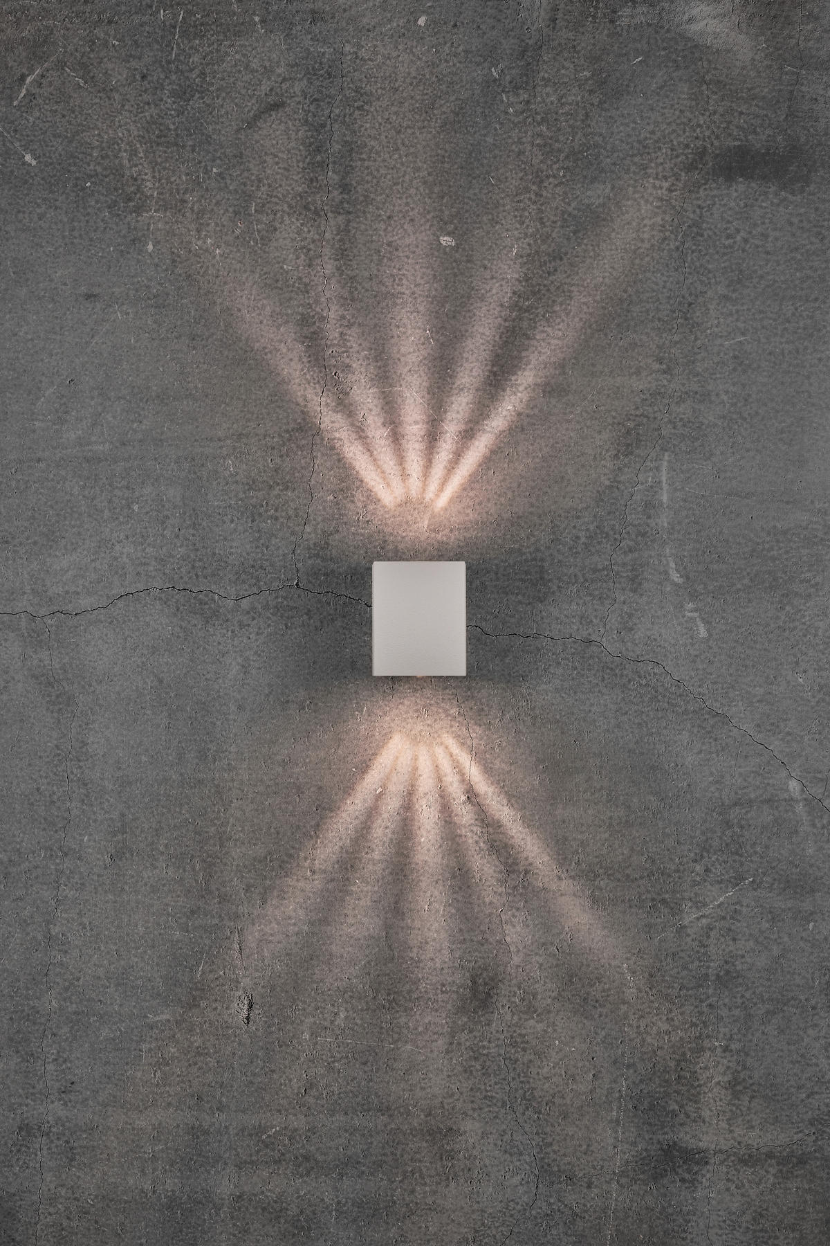 AUßENLEUCHTE Canto Kubi 2   - Weiß, Design, Metall (10,4/8,4/10cm) - Nordlux