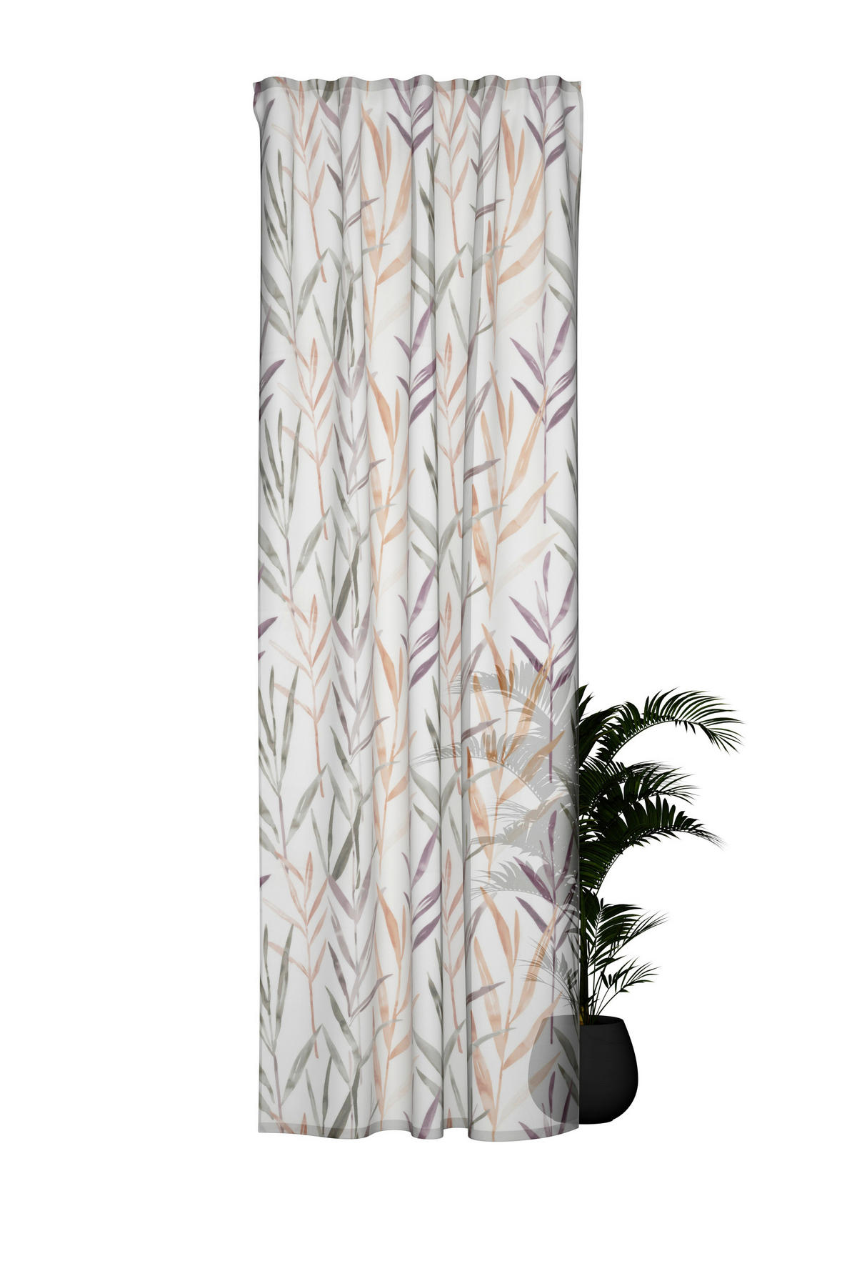 FERTIGVORHANG  halbtransparent  135/245 cm   - Multicolor, Basics, Textil (135/245cm) - Fuggerhaus