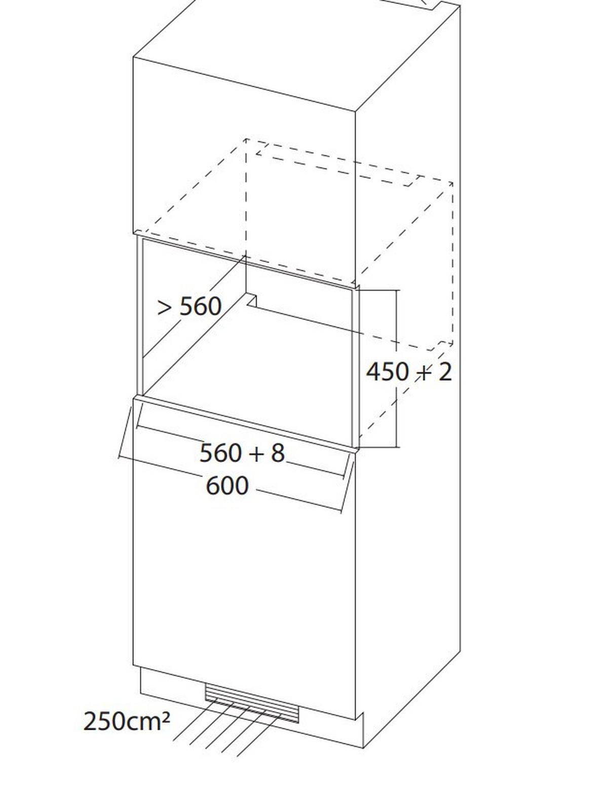 EINBAUDAMPFGARER SteamMaster E56  - Edelstahlfarben/Schwarz, Basics, Glas/Metall (59,5/45,5/55,0cm) - CASO Design