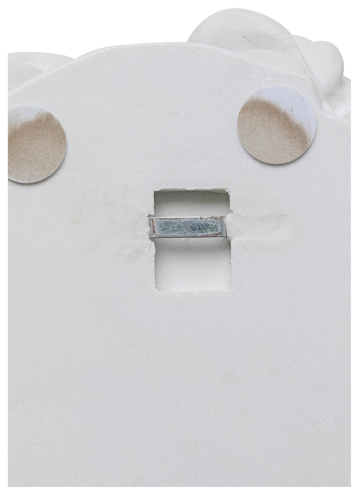 WANDDEKO Kunststoff  - Goldfarben/Weiß, Design, Kunststoff (26/41,5/19cm) - Kare-Design