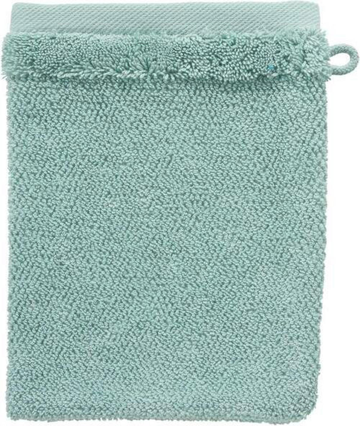 WASCHLAPPEN BONITA Mintgrün 4-teilig  - Mintgrün, Natur, Textil (16/21cm) - Bio:Vio