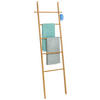 HANDTUCHLEITER - Braun, Basics, Holz (57/170/4cm) - Wenko