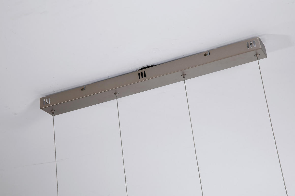 LED-HÄNGELEUCHTE 70/9/150 cm  - Champagner/Transparent, Trend, Glas/Metall (70/9/150cm)