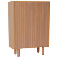 HÖG BYRÅ  i 90/125/38 cm  - ekfärgad, Klassisk, trä (90/125/38cm) - Niels Andersson