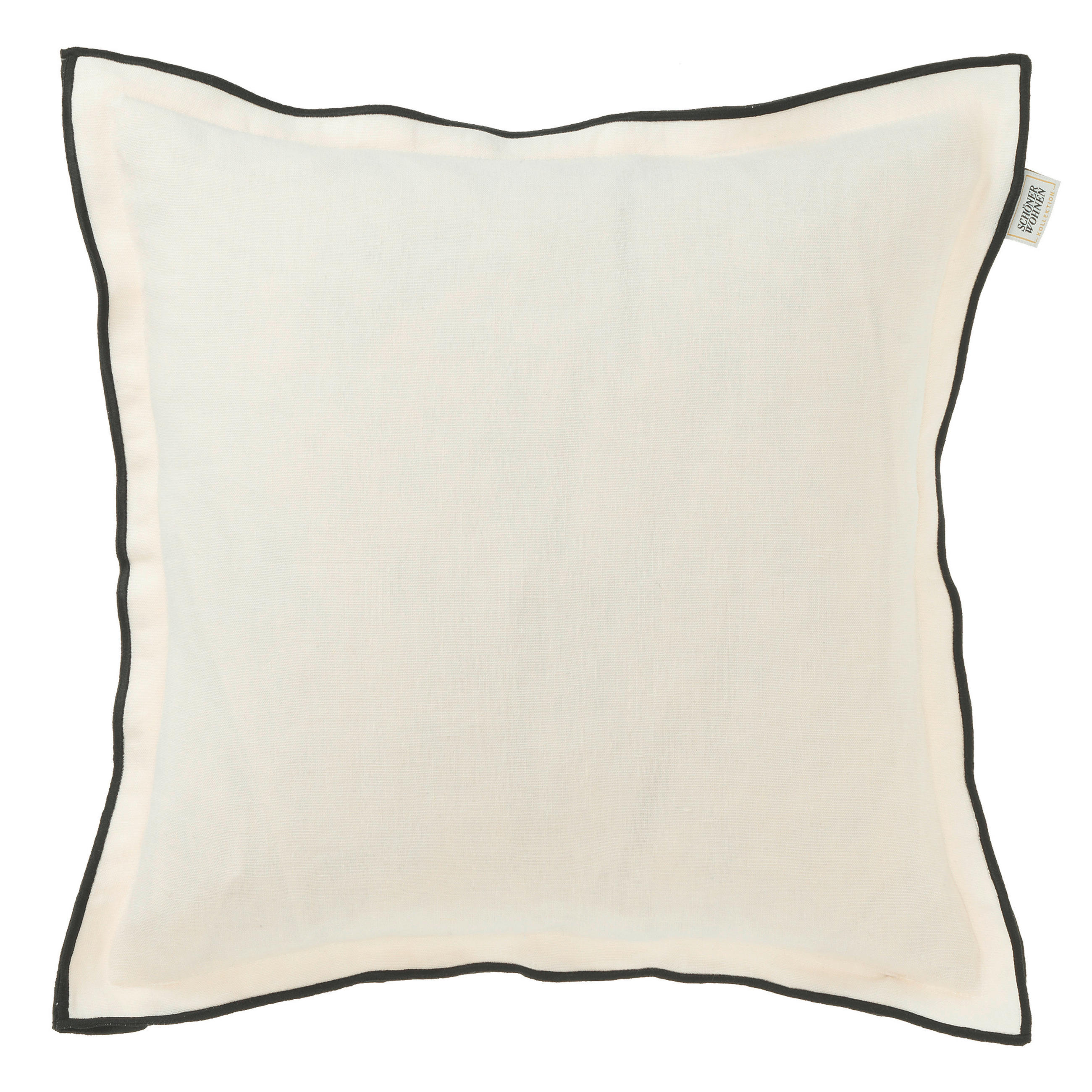 KISSENHÜLLE SW-LOOK 38/38 cm  - Weiß, Basics, Textil (38/38cm) - Schöner Wohnen