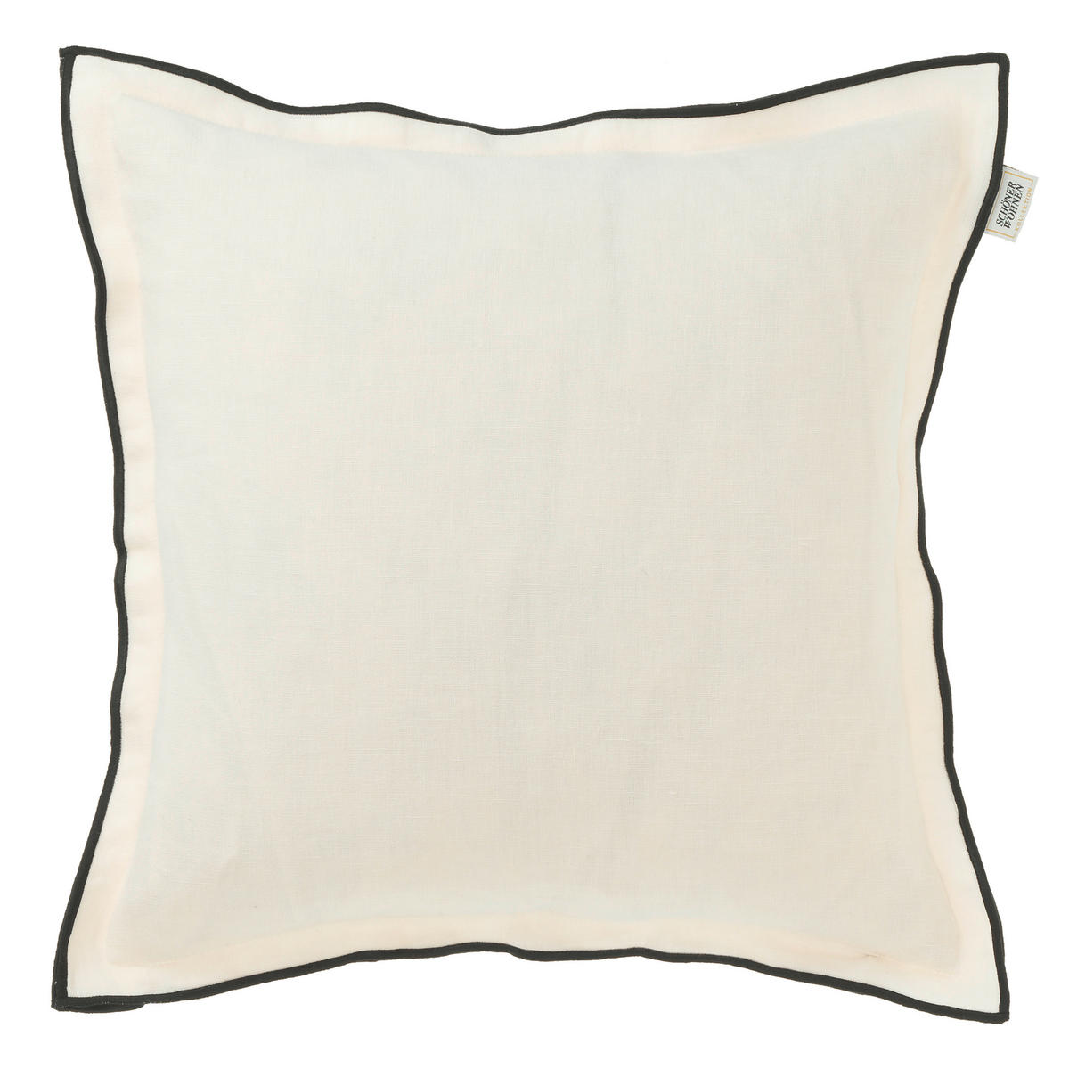 KISSENHÜLLE SW-LOOK 38/38 cm  - Weiß, Basics, Textil (38/38cm) - Schöner Wohnen