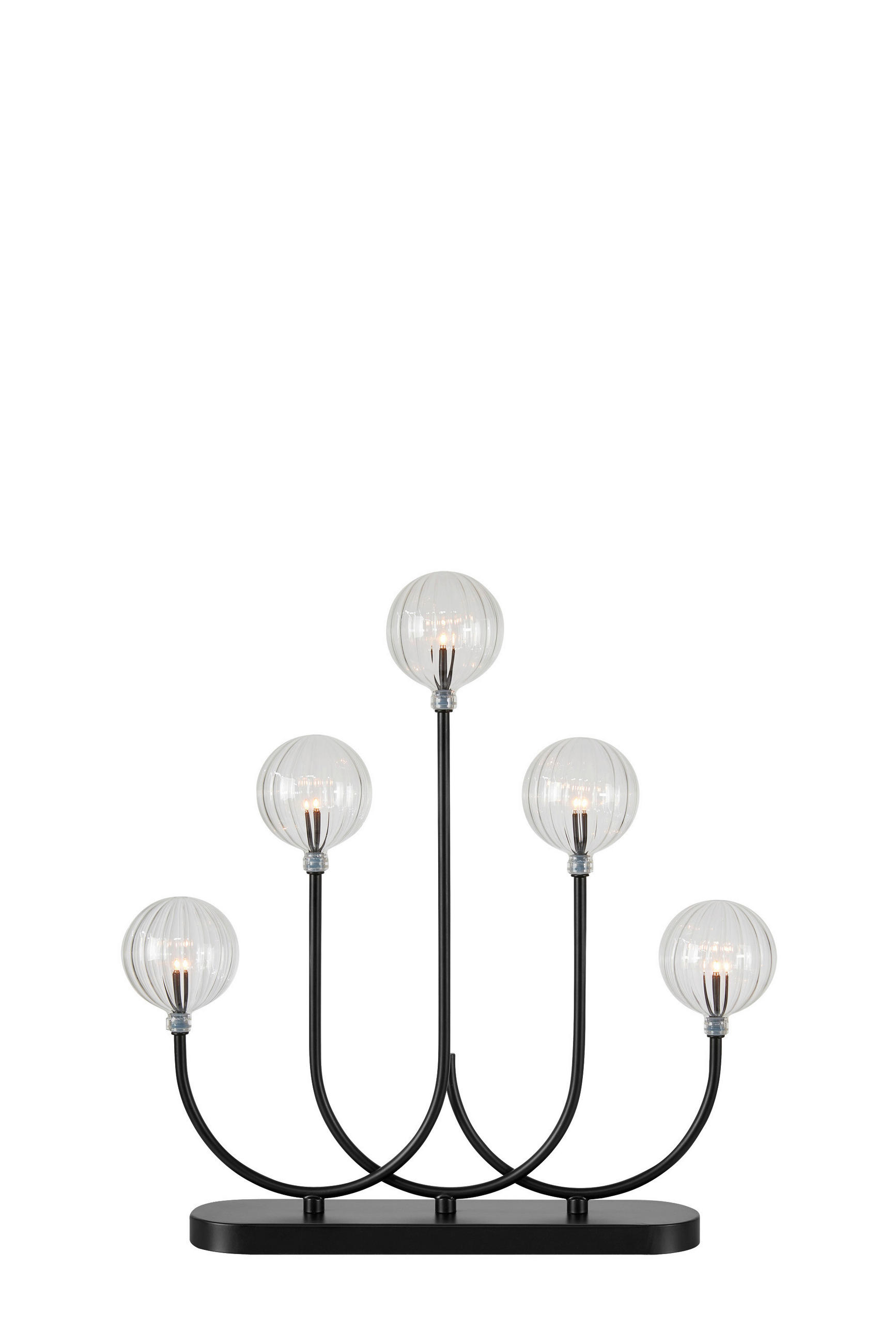 TISCHLEUCHTE Enys 38,8/40/7 cm   - Schwarz, Basics, Metall (38,8/40/7cm) - Markslöjd