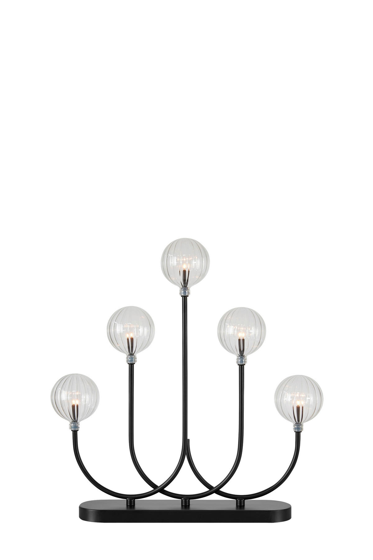 TISCHLEUCHTE Enys 38,8/40/7 cm   - Schwarz, Basics, Metall (38,8/40/7cm) - Markslöjd