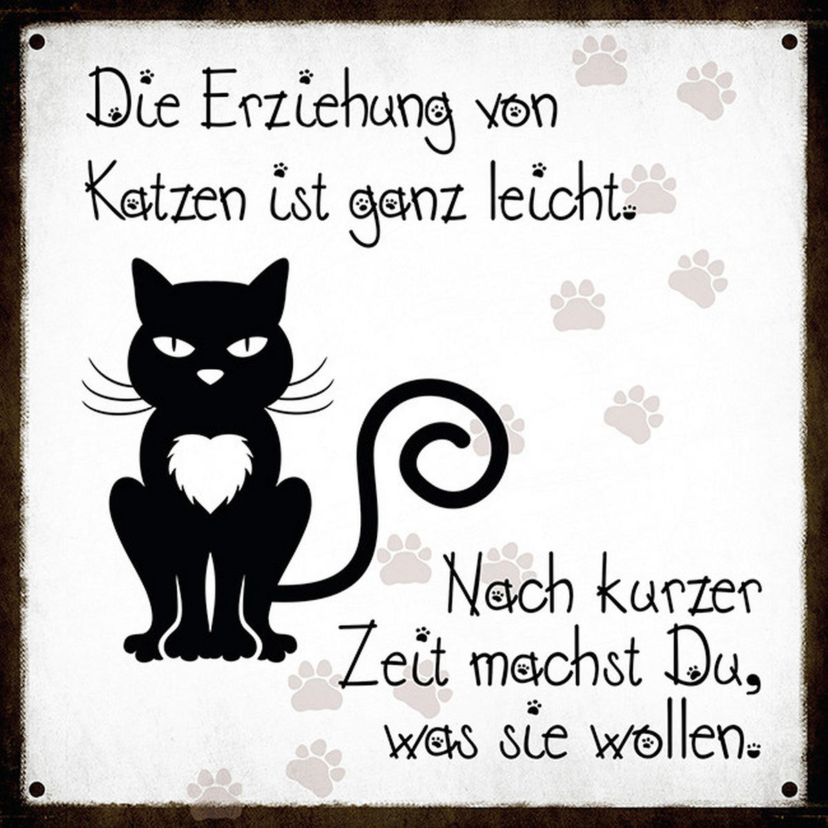 DEKOPANEEL Text 20/20/0,3 cm  - Multicolor, KONVENTIONELL, Holz (20/20/0,3cm)