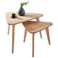 BEISTELLTISCHSET in Holz 70,5/64/44 cm  - Buchefarben, Modern, Holz (70,5/64/44cm) - Lomoco
