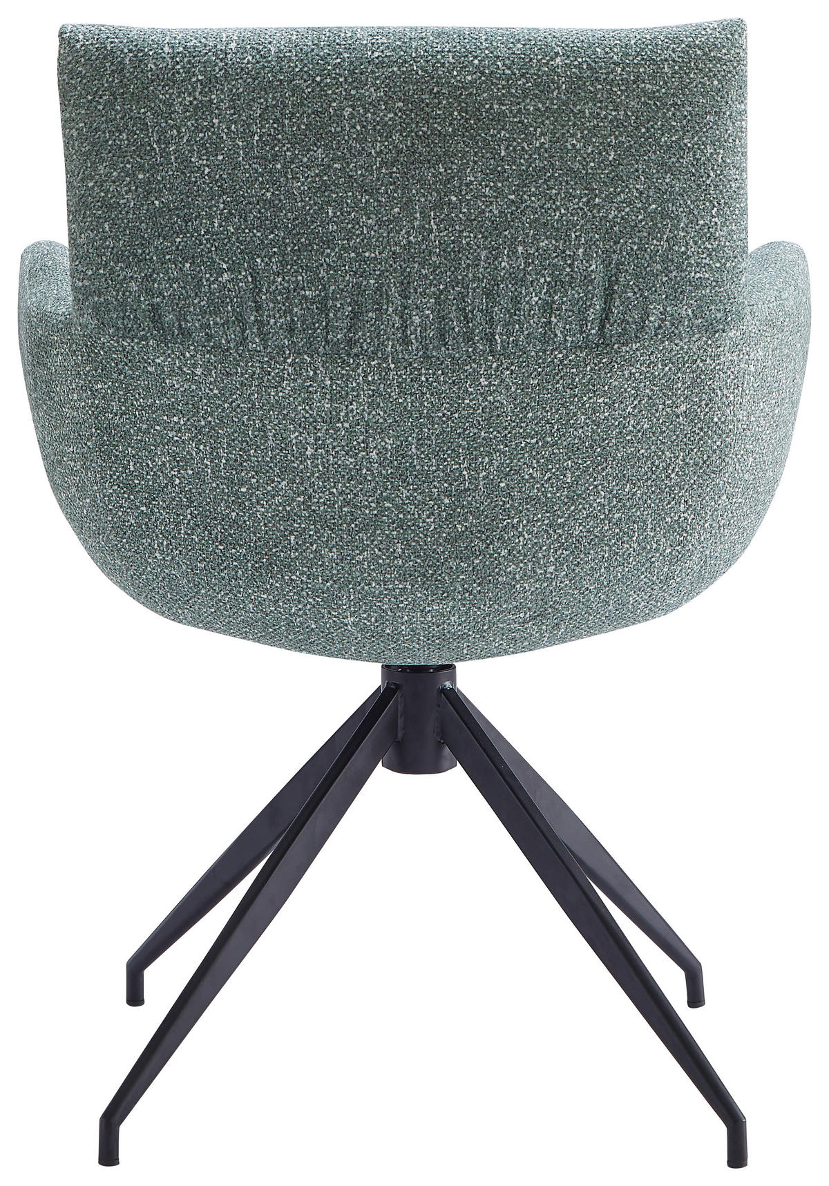 KAROSSZÉK olívazöld  - olívazöld/fekete, Design, textil/fém (64/86/63cm) - Dieter Knoll